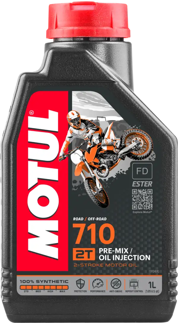 Huile motul 710 2t 1 litre
