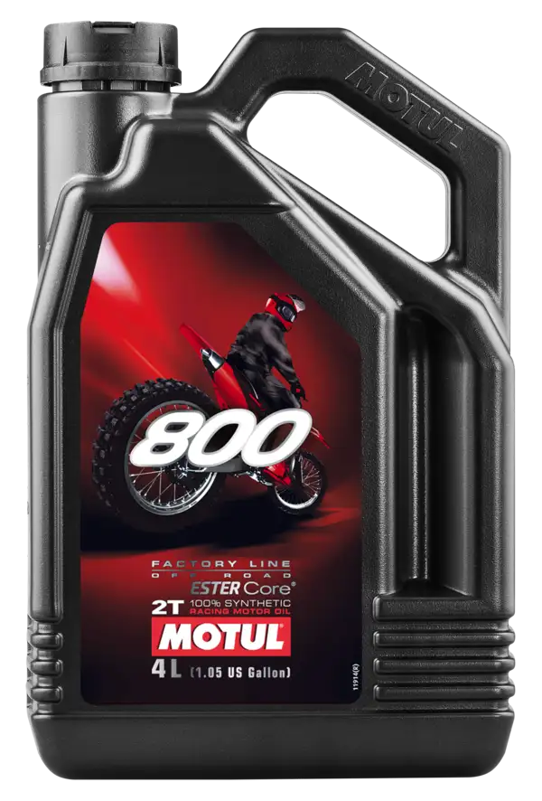 Huile motul 800 2t fl off road 4 litres