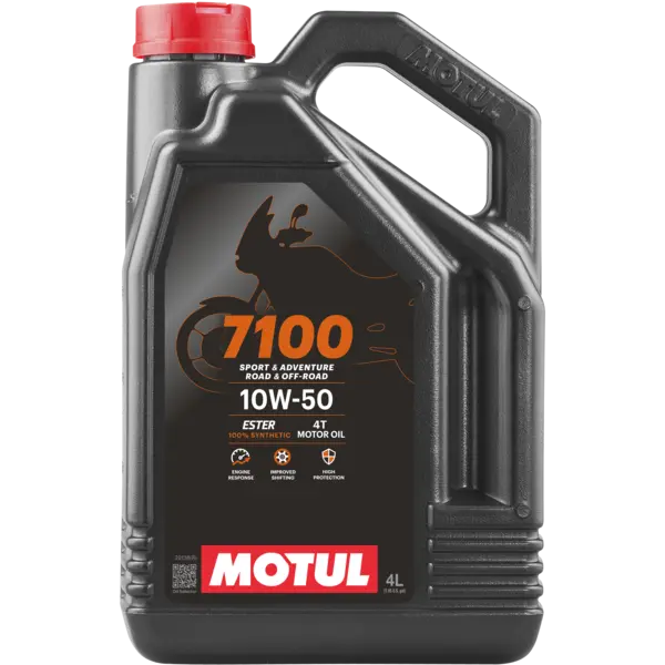 Huile motul 7100 10w50 4t 4 litres