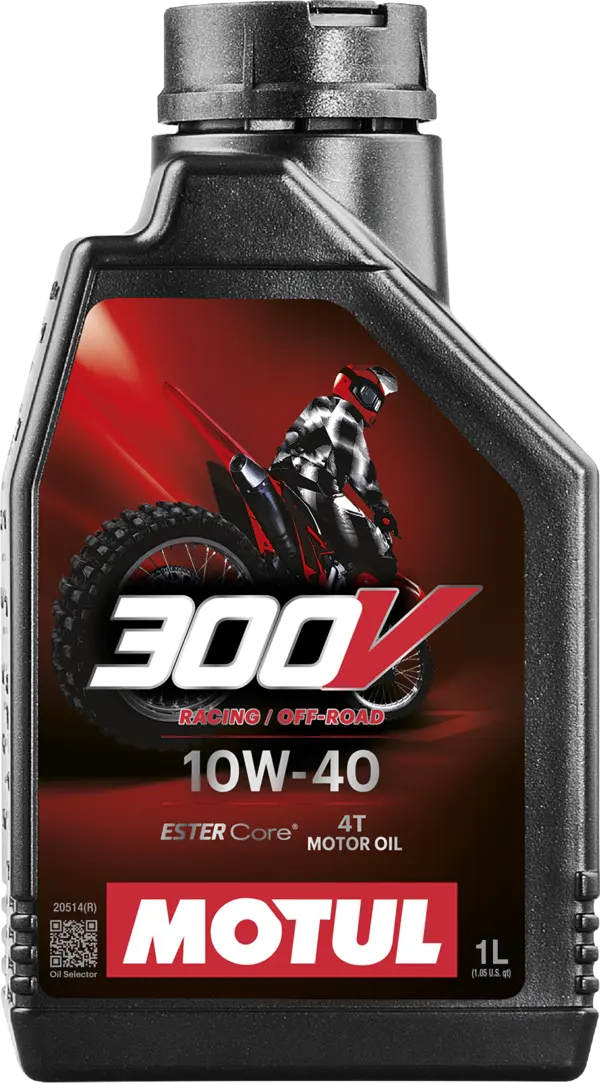 Huile motul 300v 4t factory line road racing 10w40 1 litre